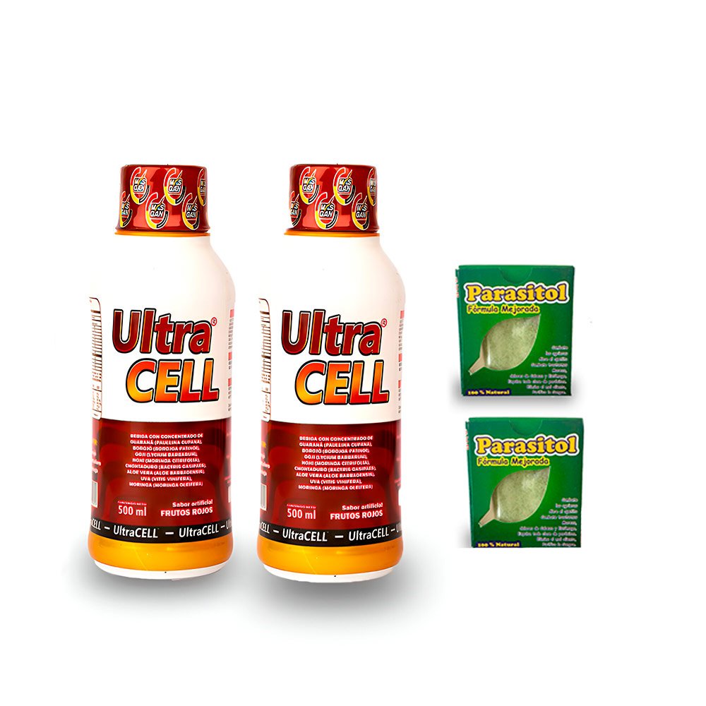 2 Ultracell 500ml + 2 Drenadores