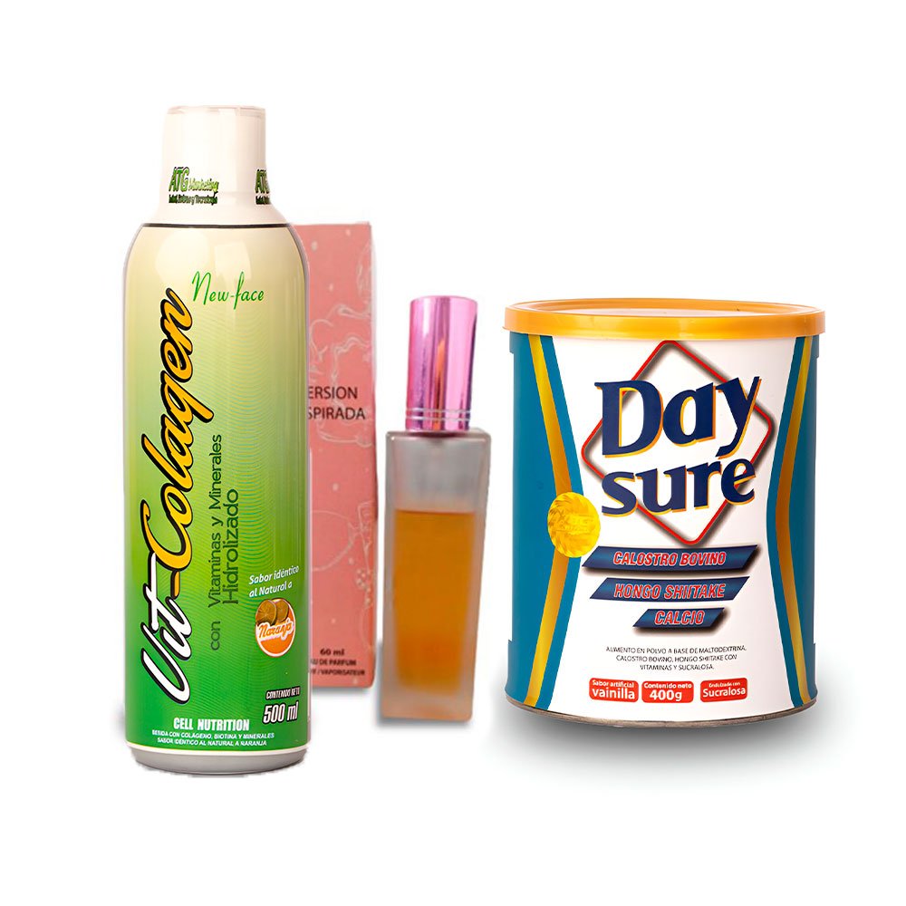 Vit Colageno 500ml + Malteada + Perfume